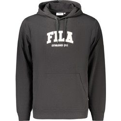 Fila Ανδρικό Αθλητικό Φούτερ με Κουκούλα Ανθρακί FAM1218-80010