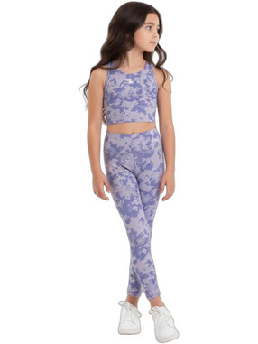 BodyTalk Παιδικό Crop Top Αμάνικο Λιλά 1261-705220-03039