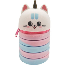 Must Cat Unicorn Κασετίνα Βαρελάκι Πολύχρωμη 587447
