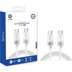 Lito LD07 USB-C to USB-C 60W 1m White