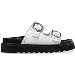 Envie Shoes Δερμάτινα Γυναικεία Σανδάλια Λευκά E32-21470-33