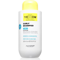 Yellow Professional Curly Σαμπουάν για Επανόρθωση & Όγκο για Σγουρά Μαλλιά 500ml
