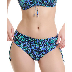 ERKA MARE Bikini Slip Μαύρο Μπλε 55617