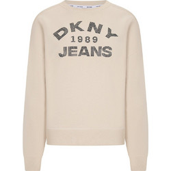 DKNY Γυναικείο Φούτερ Μπεζ DJ5T1522-PEK