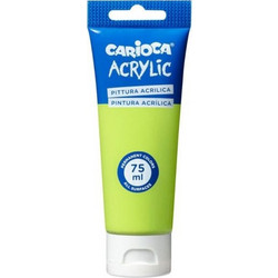 Carioca Light Green Ακρυλικό Χρώμα Ζωγραφικής 75ml
