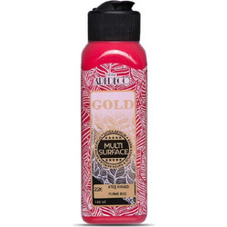Artdeco 226 Multi Surface Flame Red Ακρυλικό Χρώμα Ζωγραφικής 140ml