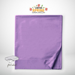 Isadore Lorraine Σεντόνι Μονό Βαμβακερό 160x260 Limited Spring Edition Violet 02.01237