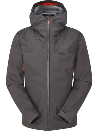 Rab Ανδρικό Μπουφάν Χειμωνιάτικο Puffer Ανθρακί QWH-77-GRH-XLG