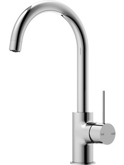 Sparke MUSA-03 SR-02.03.003.01 Μπαταρία Κουζίνας Πάγκου Διπλής Παροχής Ανάμεικτη Inox