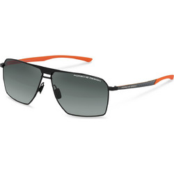Porsche Design P8977 A Ανδρικά Γυαλιά Ηλίου Μάσκα Μεταλλικά Μαύρα με Μαύρο Φακό