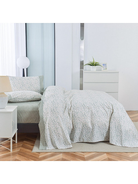 Liolios Home Σετ Σεντόνια Υπέρδιπλα Βαμβακοσατέν 245x270 Regina