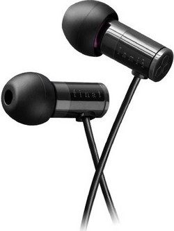 Final E1000c Ακουστικά Ψείρες In-Ear Μαύρα