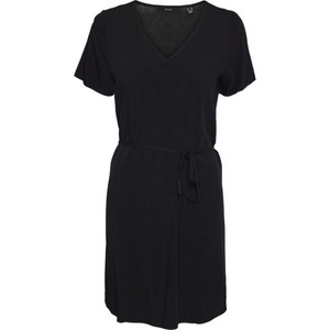 Vero Moda Mini Καλοκαιρινό Καθημερινό Φόρεμα Μεταξωτό Μαύρο 10304715 Vero Moda Mini Καλοκαιρινό Καθημερινό Φόρεμα Μεταξωτό Μαύρο 10304715