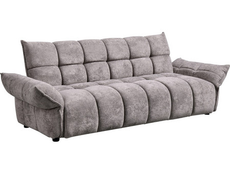 HomeMarkt Melu Καναπές Κρεβάτι Γκρι 250x90x85cm HM3314.01