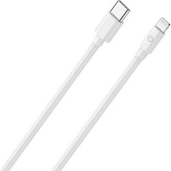 RealPower USB-C to Lightning Cable 2m White 385242