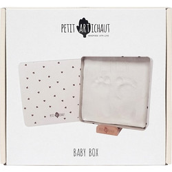 Petit Artichaut Αναμνηστικό Αποτύπωμα για Κορίτσι Pretty Hearts Λευκό PA1401