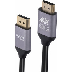 Green Lyca Καλώδιο HDMI Male to HDMI Male 1.8m Black 70040381