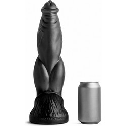 Mr. Hankeys Toys Beowulf Dildo με Βεντούζα 36.8cm Μαύρο