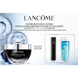 Lancome Genifique Ultimate Eye Cream 20ml + Hypnose Mascara 2ml + Bi-Facil 30ml
