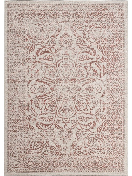 Bizzotto Nora Χαλί Ορθογώνιο 160x230cm 0601600 Κρεμ Κόκκινο