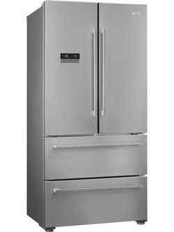 Smeg FQ55FXDE Ψυγείο Ντουλάπα 539lt Full No Frost Υ182.5xΠ84xΒ79cm Inox