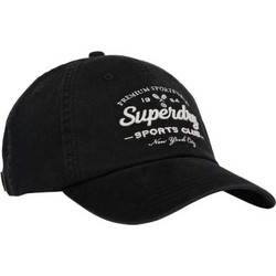 Superdry Ανδρικό Καπέλο Jockey Υφασμάτινο Μαύρο Y9011024A-1