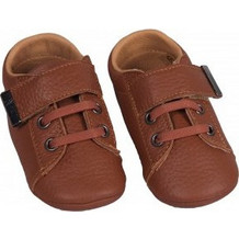 Babywalker Βαπτιστικά Sneakers Αγκαλιάς για Αγόρι Δερμάτινα Ταμπά PB1108