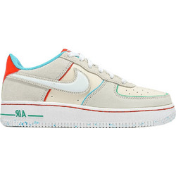 Nike Air Force 1 Low Παιδικά Sneakers Μπεζ Τιρκουάζ FQ8350-110