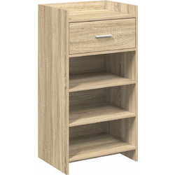 vidaXL Παπουτσοθήκη Ξύλινη Sonoma M48xΠ36xΥ92cm 8011349