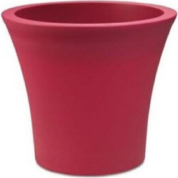 Plastona City 40 Γλάστρα Στρογγυλή Πλαστική Ροζ 40x38cm 10.11.0152