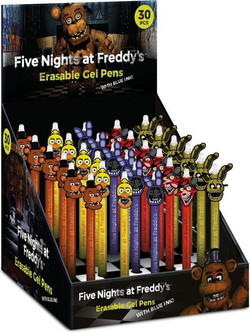 Pyramid Five Nights At Freddy's Στυλό Gel που Σβήνει 30τμχ Διάφορα Σχέδια