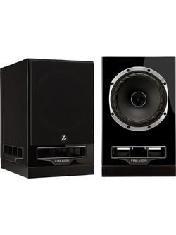 Fyne Audio F500S Ζεύγος Ηχείων Hi-Fi Βιβλιοθήκης 100W 2 Δρόμων Piano Gloss Black