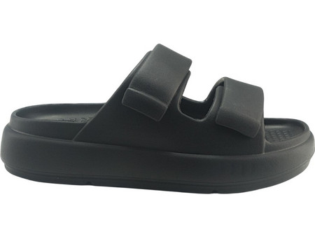 Cubanitas Γυναικείες Παντόφλες Καλοκαιρινές Flatforms Μαύρες SD08040