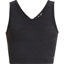Roxy Good Keepshake Γυναικείο Καλοκαιρινό Crop Top Μαύρο ERJKT04279-KTA0