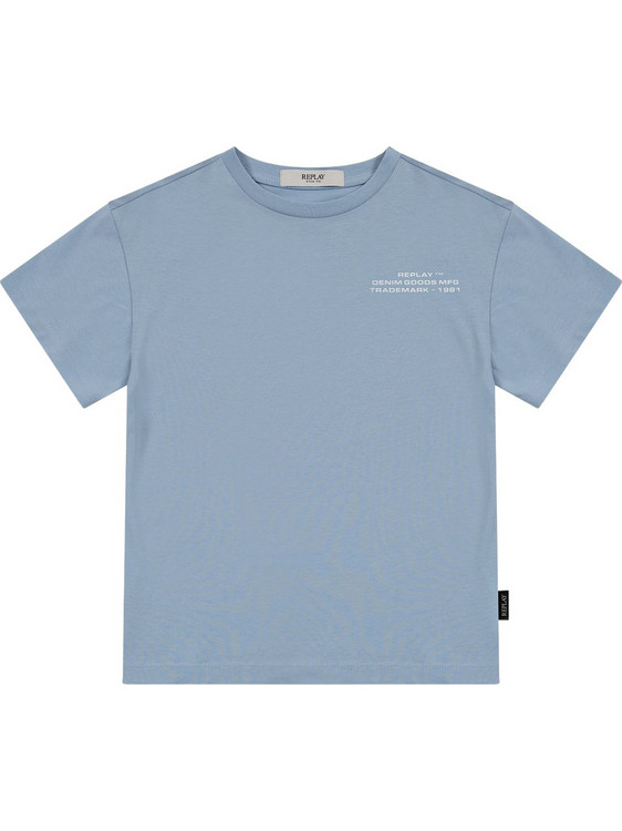 Replay Παιδικό T-Shirt Κοντομάνικο Γαλάζιο SB7401-066-2660-109