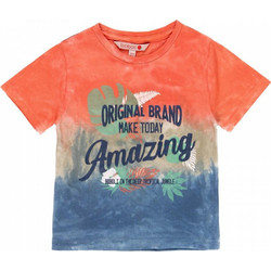 Boboli Παιδικό T-Shirt Κοντομάνικο Πορτοκαλί Royal Blue 342087-5104