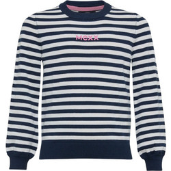 Mexx Παιδικό Πουλόβερ Μακρυμάνικο Λευκό Navy Μπλε AO0954036G-NAVY