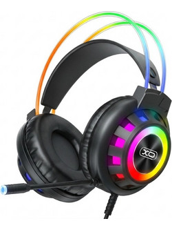 XO GE10 Gaming Headset On Ear Black