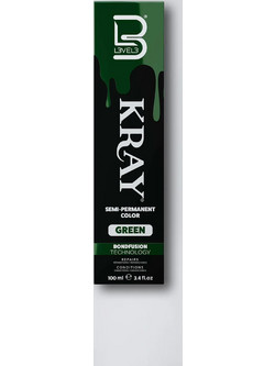 L3VEL3 Kray Green Ημιμόνιμη Βαφή Μαλλιών 100ml