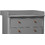 Leander Classic Βάση Αλλαξιέρας Μωρού Ξύλινη 94x72cm Γκρι