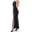 Guess Serafina Maxi Καλοκαιρινό Φόρεμα για Γάμο / Βάπτιση Μαύρο W6GK13K2943-JBLK