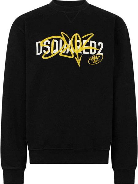 Dsquared2 Ανδρικό Φούτερ Μαύρο S74GU0977D25028-900
