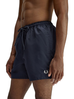 Fred Perry Ανδρικό Μαγιό Σορτς Navy Μπλε S2303-608