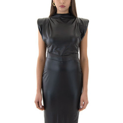 Zoya Γυναικείο Χειμερινό Crop Top Μαύρο 1561.644.0573