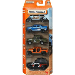 Mattel Matchbox Aυτοκινητάκια Σετ των 5 MBX Off Road II JJP27