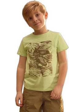 Dpam Παιδικό T-Shirt Κοντομάνικο Lime 25E3PGO2TMC