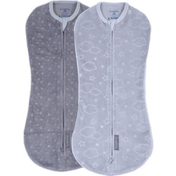 Ingenuity SwaddleMe Αστέρια Πάνα Φασκιώματος Γκρι 59710
