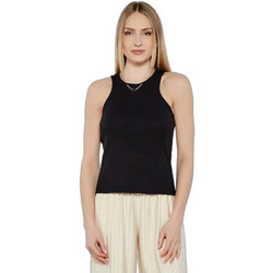 TWINSET Γυναικείο Καλοκαιρινό Top Ριπ Μαύρο 251TT2400-00006