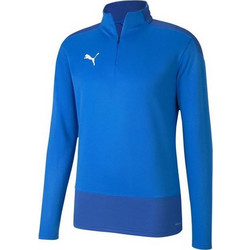 Puma Teamgoal Training 14 Zip Top Ανδρικό Αθλητικό Φούτερ Μπλε 658629-02