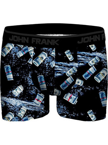 John Frank Wet Money Ανδρικό Μποξεράκι 3Pack Μαύρο JFBDMOD114